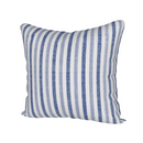 Blue and White Summer Stripes – Luxury Outdoor Pillow by SmithHönig