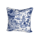 Summer House: Navy - Luxury Outdoor Pillow by SmithHönig