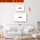 Upgrade Your 18x24 Inches Canvas To 36x24 Inches Canvas
