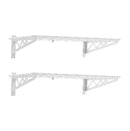 1.5' x 6' Wall Shelf (with Hooks)