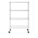 18" x 48" x 72" 4-Tier Wire Rack