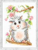 On the Swing 19-13 Counted Cross-Stitch Kit