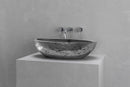 Half Ovoid Luxury Vessel Sink