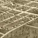 Vintage Map of Independence, Mississippi 1868
