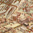 Vintage Map of Kansas City, Missouri 1895