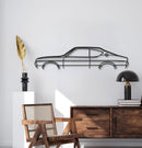 1974 RX4 Classic Metal Car Wall Art - MT0161