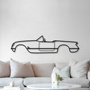 1953 Corvette Metal Car Wall Art - MT0027