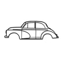 1953 Morris Minor 1000 Metal Car Wall Art - NC0028