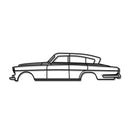 1954 Vignale Metal Car Wall Art - MT0034