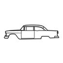 1955 150 Utility Sedan Metal Car Wall Art - NC0035