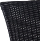 Outdoor Edna Black White Cushion 3 Piece Patio Lounge Set