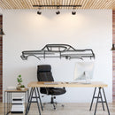 1957 De Ville Coupe Metal Car Wall Art - MT0049