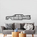 1959 Deville Metal Car Wall Art - MT0057