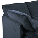 Mirod Modular 4-Piece Sofa with Storage,Free Arrangement,Stylish Pillow and Cushion Design,Comfortable Seating with Sturdy Frame