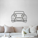 1961 Bugeye Sprite Front View Metal Car Wall Art - MT0061