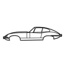 1961 E-Type Metal Car Wall Art - NC0063