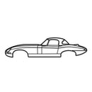 1964 Lightweight E-Type Metal Car Wall Art - NC0070