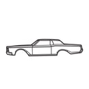 1968 Mark III Metal Car Wall Art - NC0109