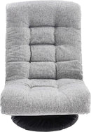 Grey Adjustable Swivel Ergonomic Headrest Lounge Chair