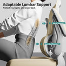 Ergonomic Office Chair With Mesh Back 330 Lb Capacity Beige