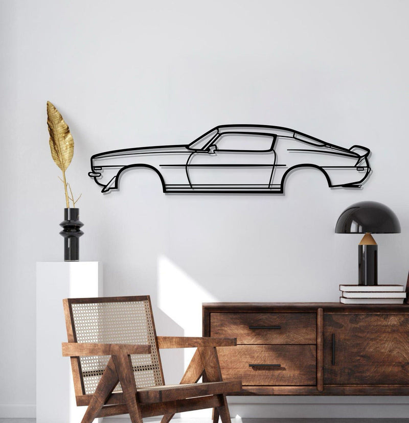 1970 Camaro Metal Car Wall Art - MT0127