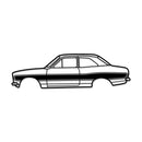1973 Escort RS1600 Metal Car Wall Art - NC0154