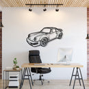 1978 911 SC Perspective Metal Car Wall Art - MT1287