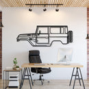 1979 FJ40 Metal Car Wall Art - MT0183