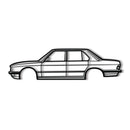 1983 E28 M5 Metal Car Wall Art - NC0199