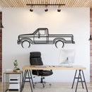 1986 F-150 XLT Metal Car Wall Art - MT0206