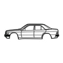1989 190E Metal Car Wall Art - MT0221