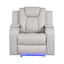 Benz - LED & Power Recliner Chair