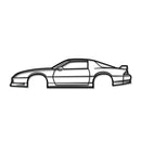 1991 Camaro Z28 Metal Car Wall Art - NC0234