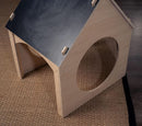 Indoor Montessori Wooden Playhouse With Chalkboard
