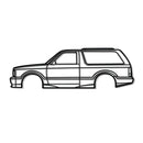 1992 Typhoon Metal Car Wall Art - NC0241