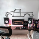 1993 Ranger 2nd Gen Metal Car Wall Art - MT0246