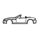 1996 Z3 Metal Car Wall Art - MT0259