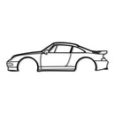 1998 Carrera 4S Metal Car Wall Art - NC0264