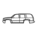 1999 Escalade 1st Gen Metal Car Wall Art - NC0274