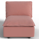 Ainfox Module Sofa Oversized Sectional Sofa Pink For Living Room