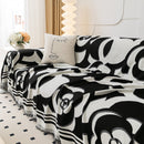 Chenille Sofa Cover Blanket, Couch Cover Blanket Throws for Couches Living Room Furniture Throw Covers