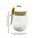Wooden Bamboo Jar