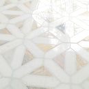 Angora Geometric 12"x12" Polished Marble Mesh Mounted Mosaic Tile - MSI Collection