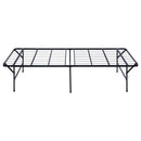 Mabel Metal Twin Mattress Support Platform Bed Black