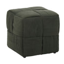 Modern Ottoman Foot Rest With Woven Design