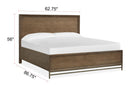 Lindon - Complete Panel Bed - Belgian Wheat