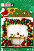 Balloon Arch Set - Classic Christmas Cheer F07M2-11 SD-0349