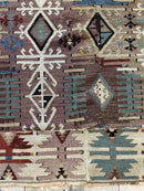 Reyhanli Anatolian 19th C Antique One Of A Kind Kilim Rug 5’ x 8’3”