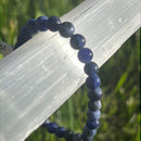 Sodalite gemstone bracelet | intuition bracelet