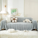 Fluffy Faux Fur Couch Cover Plush Sofa Throw, Warm & Stylish Sofa Protector